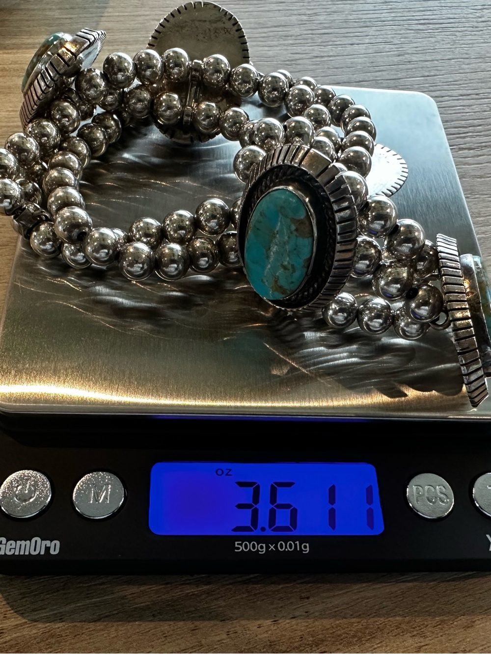 Desert Sentinel Necklace Sterling Silver (925) | Natural Turquoise - Picture 3 of 3